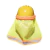 CUBRENUCA PARA CASCO AMARILLO FLUO - comprar online