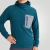 Buzo Micropolar Trevo Domuyo con Capucha Hombre