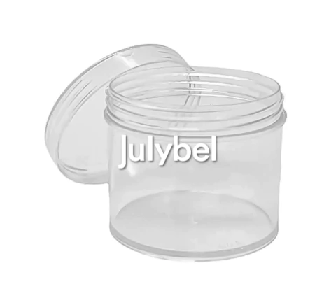 Pote acrílico con tapa a rosca 100cc - comprar online