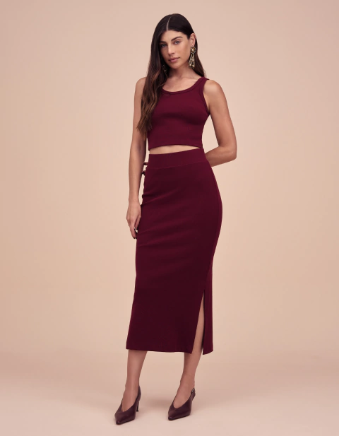 REGATA JADE BORDÔ GOIABADA - IORANE