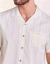 CAMISA RÚSTICA LISTRAS OFF WHITE E AZUL - ZAPÄLLA na internet