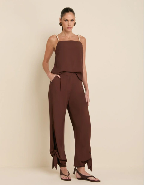 CALÇA ROSE MARROM - IORANE