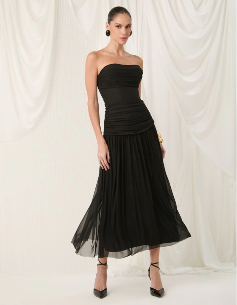 CORSET MALU PRETO - IORANE