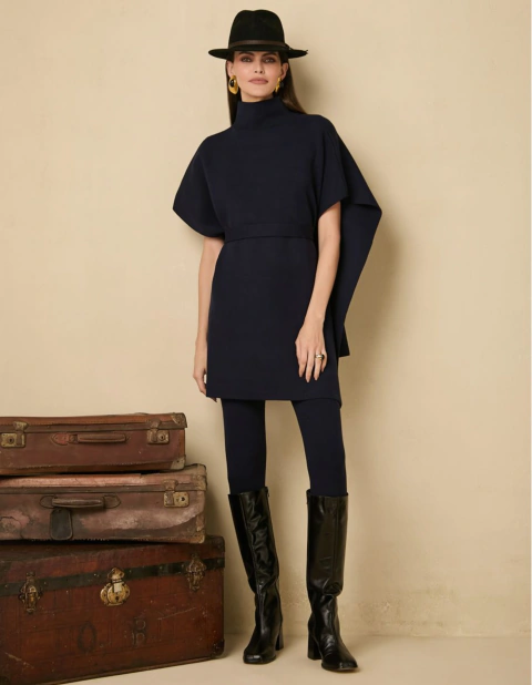 LEGGING CLÁUDIA AZUL CACHAÇA - IORANE