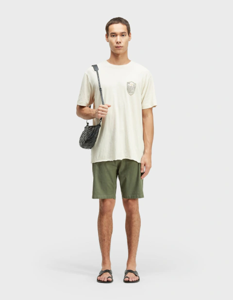 BERMUDA ALFAIATARIA BASIC LINEN MILITAR - OSKLEN