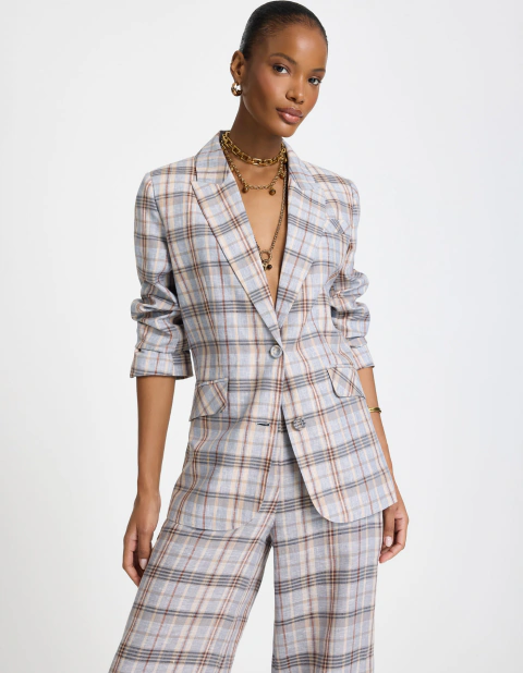 BLAZER SOPHIE LISTRADO - LE LIS