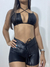Top Nina - Preto brilho da noite