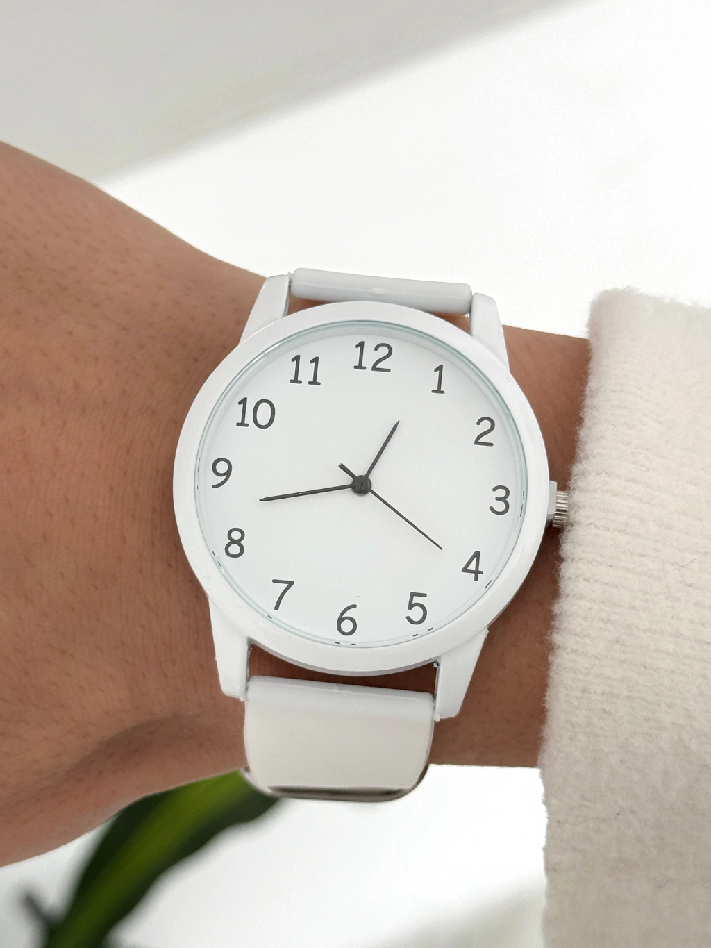 Reloj blim blanco