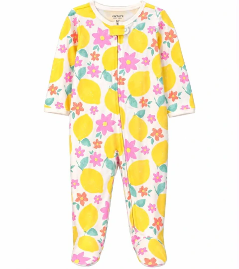 Pijamas com pezinho Bebê Carters Menina