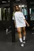 Remera Overzise Classic White