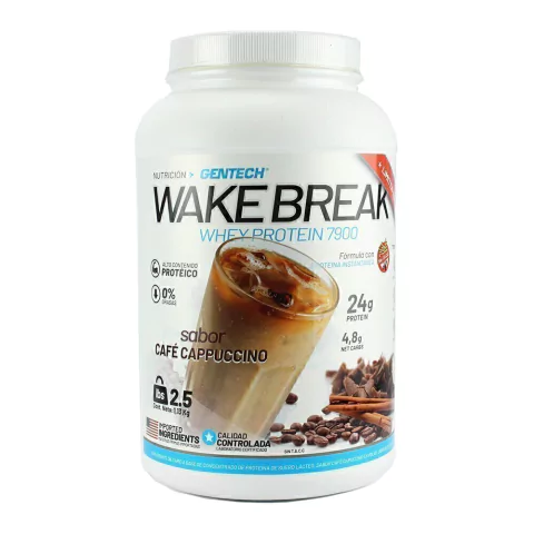 Gentech Wakebreak 2.5Lbs Café Cappuccino