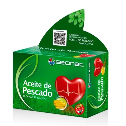 Geonat Aceite de Pescado 30 capsulas