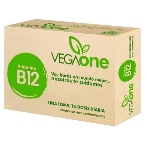 Vega One Vitamina B12 30 Comprimidos