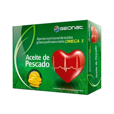 Geonat Aceite de Pescado 60 capsulas