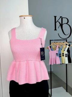 Blusa peplum Modal na internet