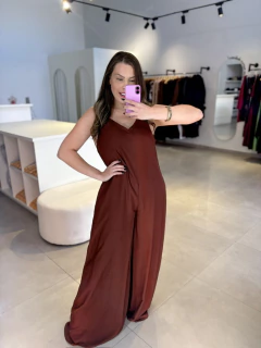 Macacao Graziela - marrom