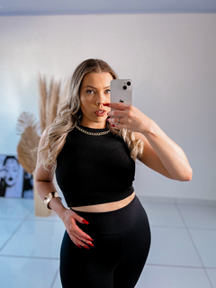 Cropped corrente na internet