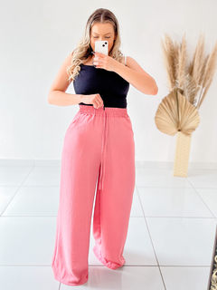 Pantalona Victória Rosa bebê na internet