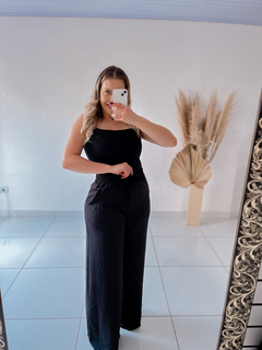 Pantalona Victória preta - kboutique.cwb