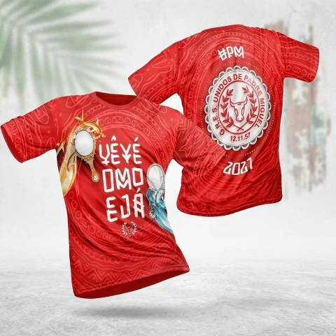 Camisa Yèyé Omó Ejá 2027- Vermelha