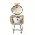 Kamado Argentino Gran Asador Criollo 23" Blanco - KAMADO ARGENTINO 