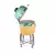 Kamado Argentino Asador Criollo 21" Aqua - tienda online
