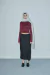 Imagen de POLLERA IRREGULAR - BLACK