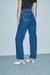 STRAIGHT JEANS - BLUE