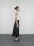 POLLERA IRREGULAR - BLACK en internet