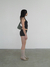 MINI SHORT PICOT - BLACK en internet