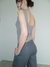 BACKLESS TOP - GRAY - tienda online