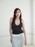 HALTER TOP - BLACK - comprar online