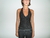 STRIPED HALTER TOP - ACROMATICO
