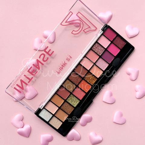 Paleta de sombras Intense Cor 1 - Pink 21