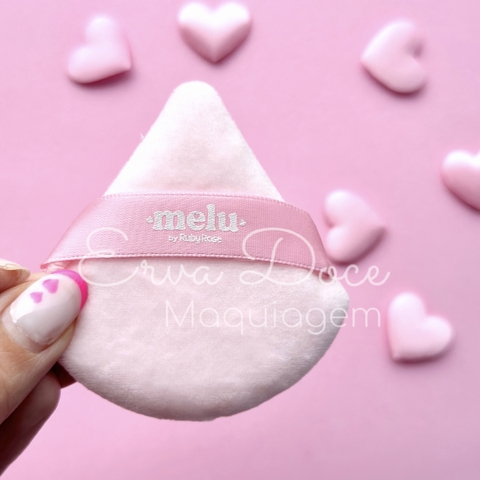 Esponja para pó triangulo - Melu