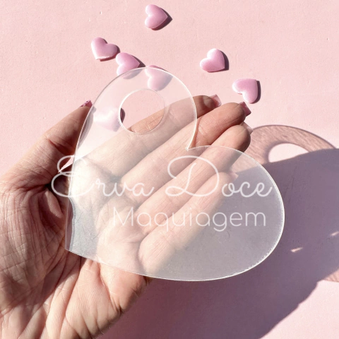 Placa de Acrílico - Coração