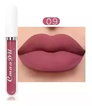 Batom líquido Matte CMAADU MATTE LIPSTICK cor 09