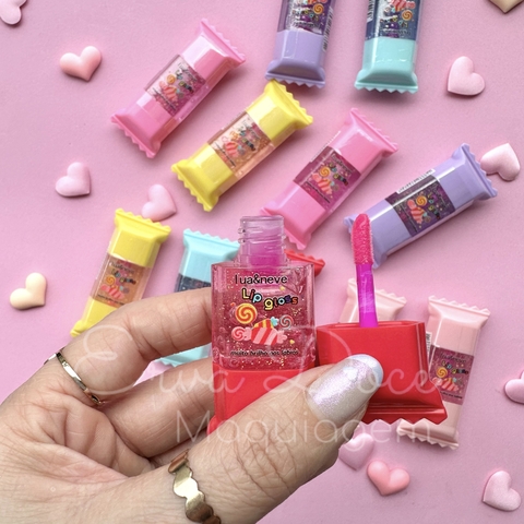Lip Gloss Bala - Lua e Neve