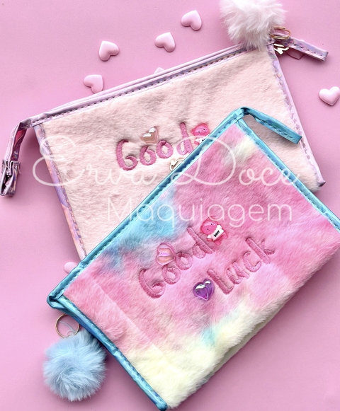 Necessaire Peludinha Good Luck