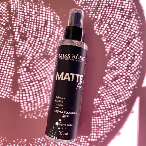 Bruma Fixadora Matte Fix 120ml - Miss Rose