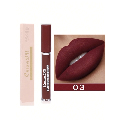 Batom líquido Matte CMAADU MATTE LIPSTICK cor 03