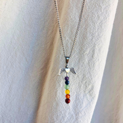 Collar 7 Chakras Alitas - comprar online