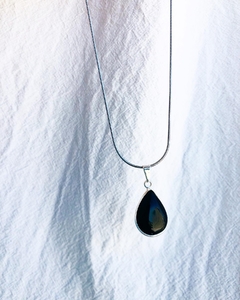 Collar AMELIE Obsidiana