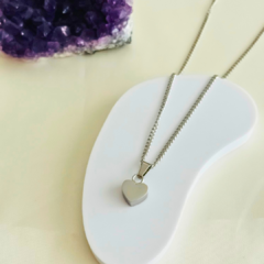 Collar Mini Corazón acero - comprar online