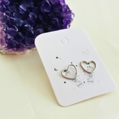 Aros Corazón acero quirúrgico