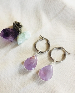 Aros Gota con borde