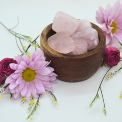 Cuarzo Rosa Rolado - comprar online