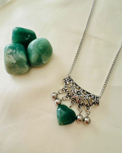 Collar FLORENCIA CUARZO VERDE