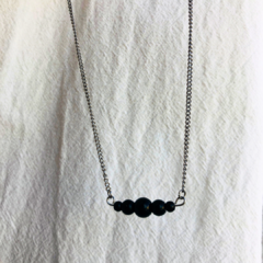 Collar ESTAMBUL de Obsidiana