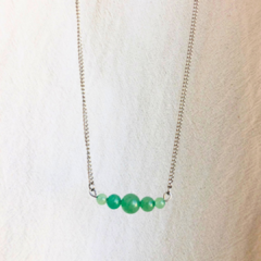 Collar ESTAMBUL de Cuarzo Verde